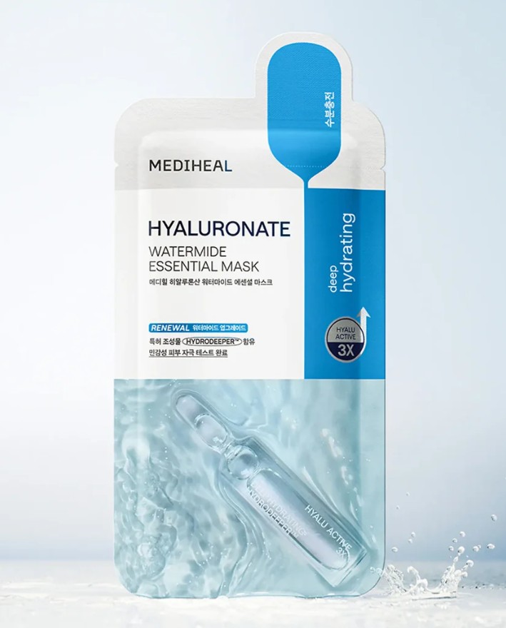 Mediheal Hyaluronic Watermide Essential Mask (10 sheets)