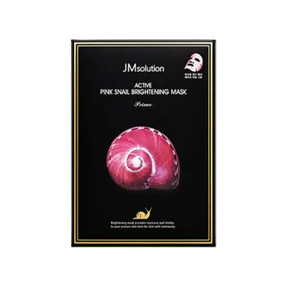 JMSOLUTION ACTIVE PINK SNAIL BRIGHTENING MASK