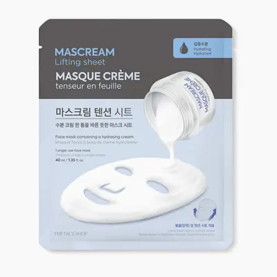 INTENSE HYDRATING MASCREAM TENSION SHEET