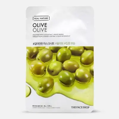 REAL NATURE.OLIVE FACE MASK