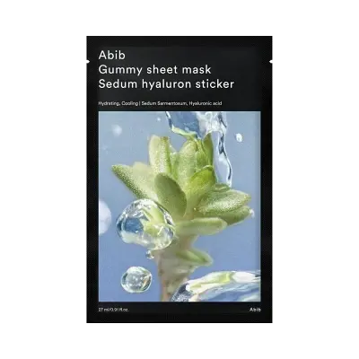 Abib Gummy sheet mask Sedum Hyaluron ...