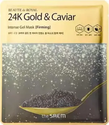 Beaute de Royal 24K Gold & Caviar Intense Gel Mask