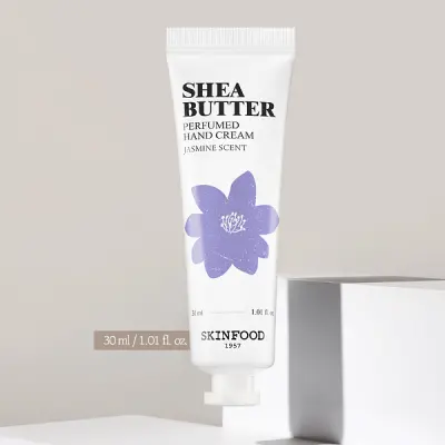 [SKINFOOD] SHEABUTTER PERFUMED HAND CREAM(JASMINE SCENT)