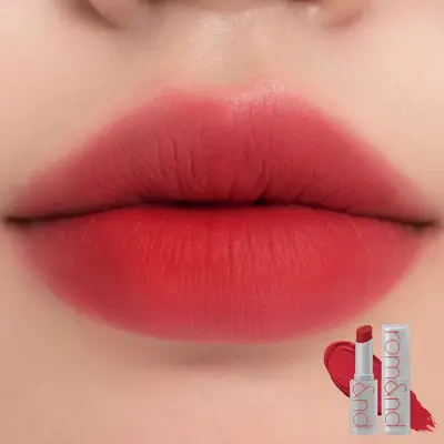 rom&nd ZERO MATTE LIPSTICK 17 RED HEAT
