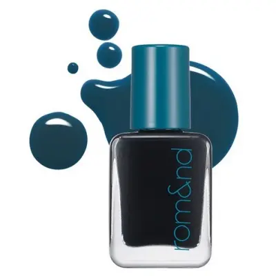 [ROM&ND] MOOD PEBBLE NAIL 05 DEEP AQUA