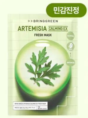 BRINGGREEN BRING GREEN ARTEMISIA CALMING EX FRESH MASK 1ea