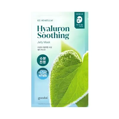 GOODAL HEARTLEAF HYALURON SOOTHING JELLY MASK