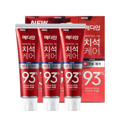 Mediand Tartar & Bad Breath Toothpaste 120g x 3 pack