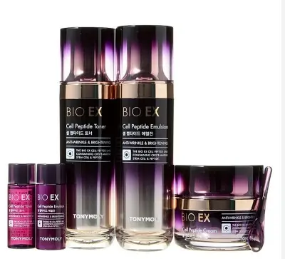 TONYMOLY BIO EX CELL PEPTIDE SKIN CARE 3 SET 130ml+130ml+50ml