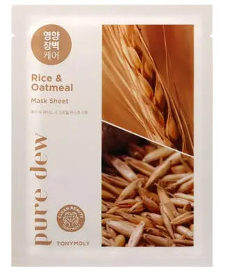 PURE DEW OATMEAL ALMOND NUTRITION MASK S