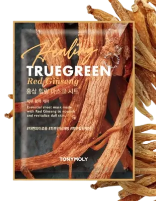 TRUEGREEN RED GINSENG HEALING MASK SHEET