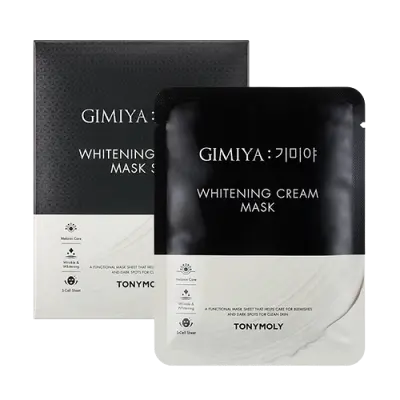 Gimiya Whitening Cream Mask 10sheet